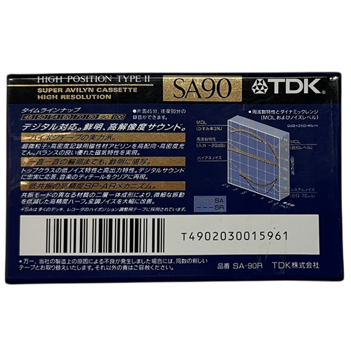 TDK SA 90 (1992-93 JPN) - Obrázek 2