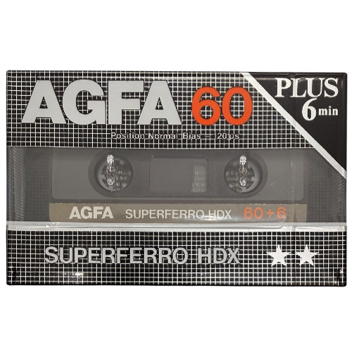 AGFA SuperFerro HDX 60+6 (1985-86)