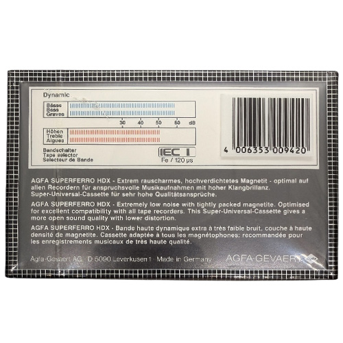 AGFA SuperFerro HDX 60+6 (1985-86) - Obrázek 2