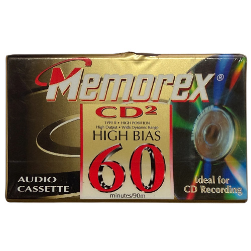 MEMOREX CD2 60 (1997-99 US)