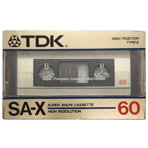 TDK SA-X 60 (1985-87 JPN)