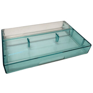 Obal na audiokazetu (tyrkysový průhledný)