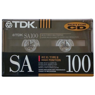 TDK SA 100 (1990-91 US)