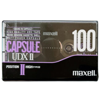 MAXELL UDX II 100 Capsule (1991-92 US)