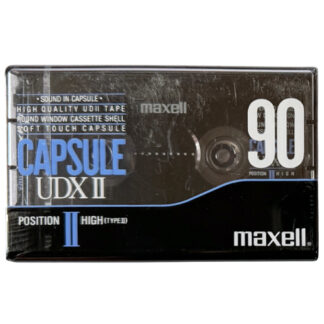 MAXELL UDX II 90 Capsule (1991-92 US)