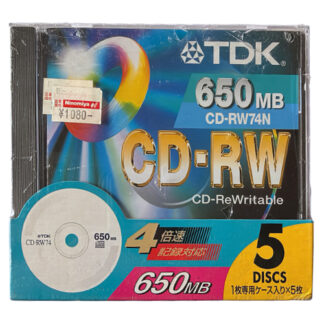 TDK CD-RW 74 (5pack)