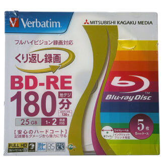 VERBATIM BD-RE (5pack)